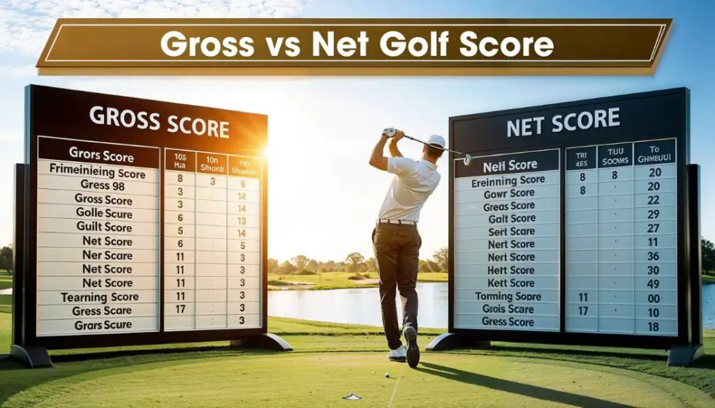 Gross vs Net Golf Score In Golf: What's The Difference?