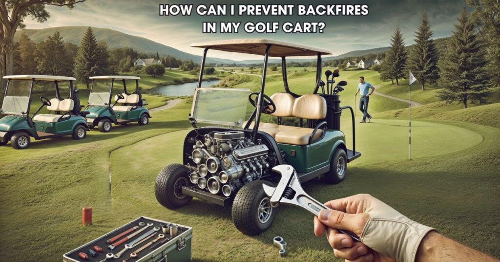 How Can I Prevent Backfires In My Golf Cart?