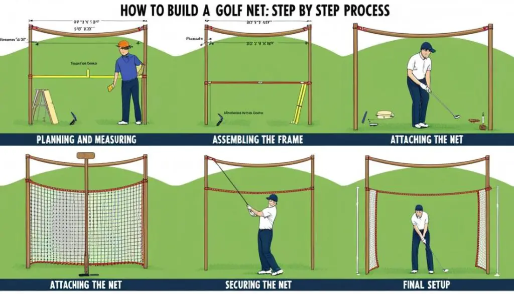 How To Build A DIY Golf Net: Step By Step Process