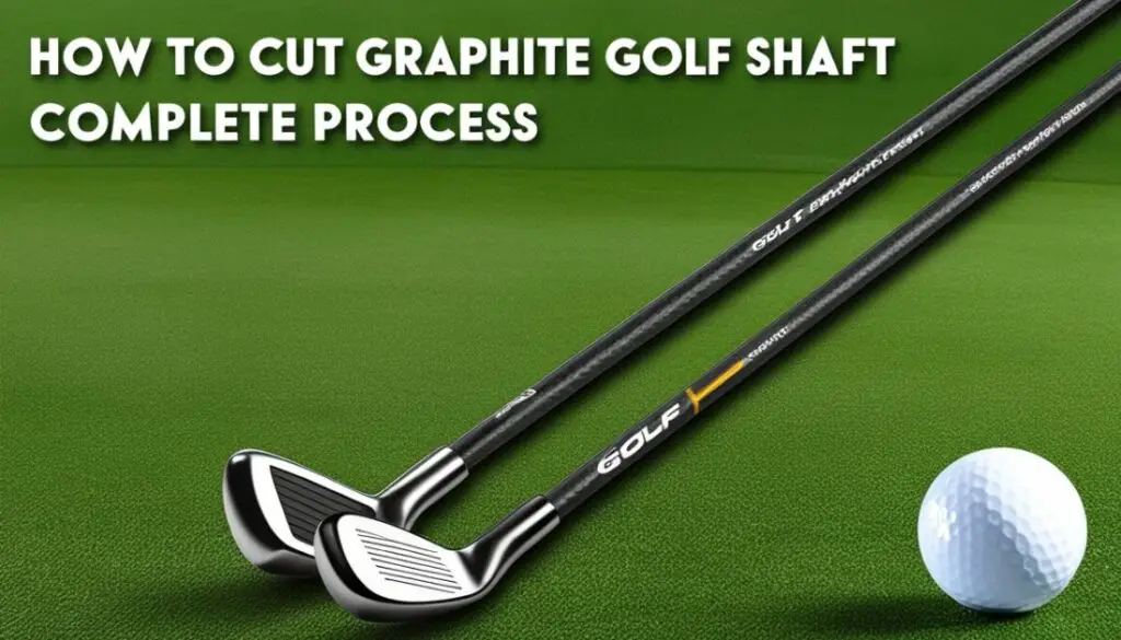 How To Cut Graphite Golf Shaft Complete Process