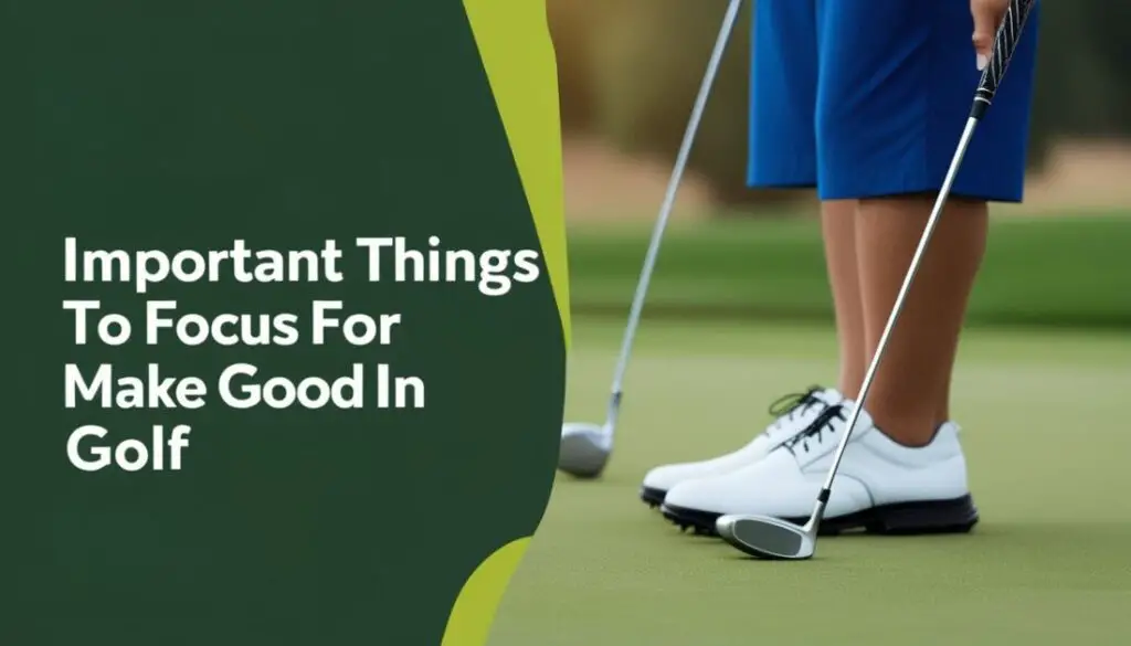 Important Things To Focus For Make Good In Golf​