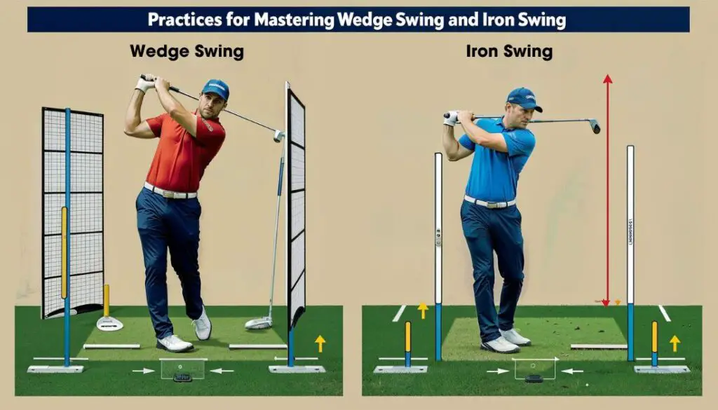 Practices For Mastering Wedge Swing And Iron Swing