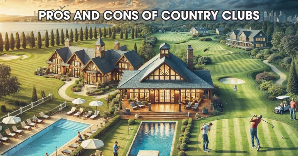 Pros And Cons Of Country Clubs​