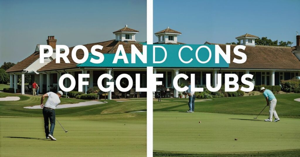 Pros And Cons Of Golf Clubs ​