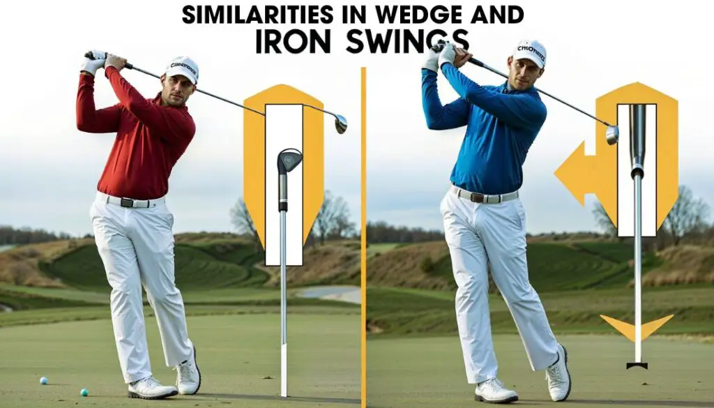 Similarities In Wedge and Iron Swings