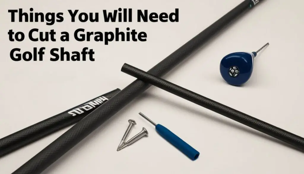 Things You Will Need To Cut A Graphite Golf Shaft