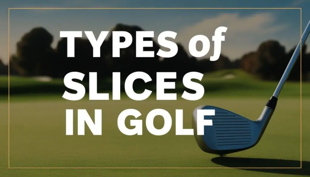 Types Of Slices In Golf