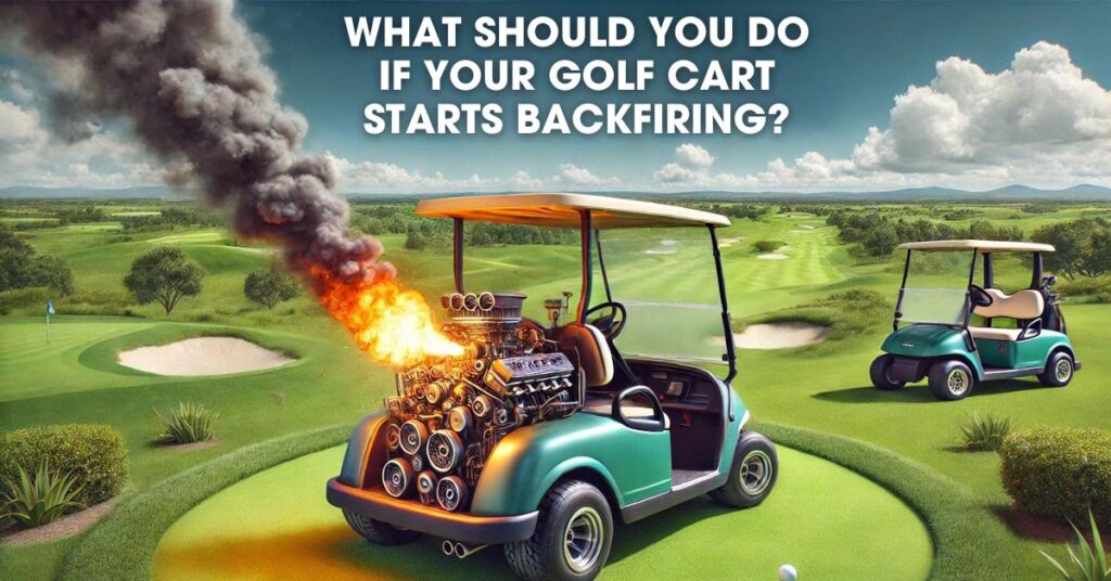 What Should You Do If Your Golf Cart Starts Backfiring?​