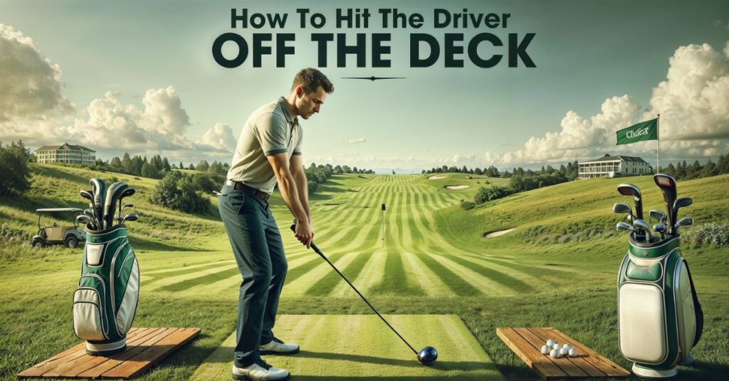 How To Hit The Driver Off the Deck​