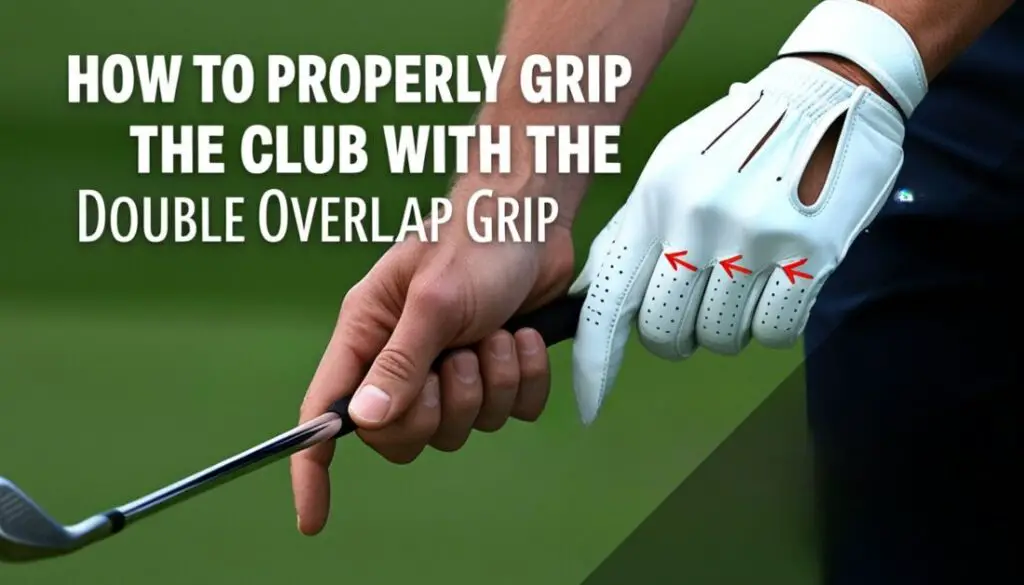 How To Properly Grip The Club With The Double Overlap Grip