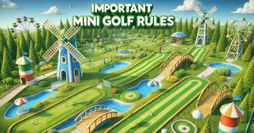 Important Mini Golf Rules​