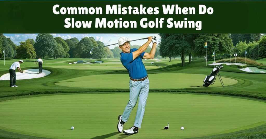 Common Mistakes When Do Slow Motion Golf Swing​