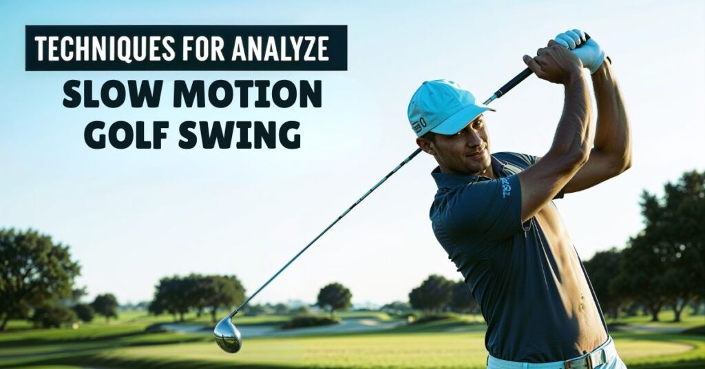 Techniques For Analyzing Slow Motion Golf Swing​