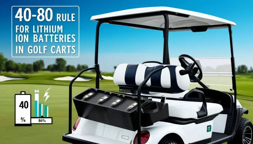 40-80 Rule For Lithium Ion Batteries In Golf Carts