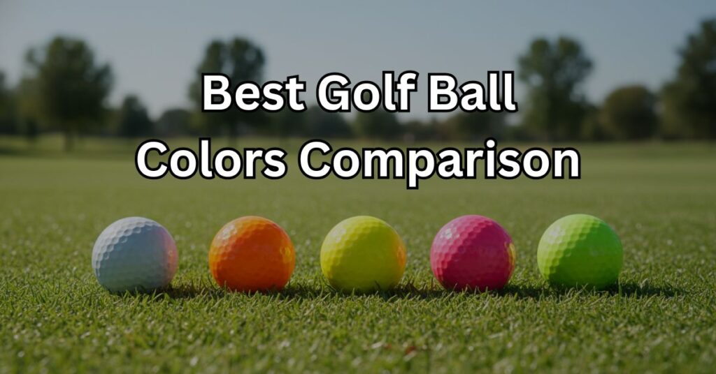Best Golf Ball Colors Comparison