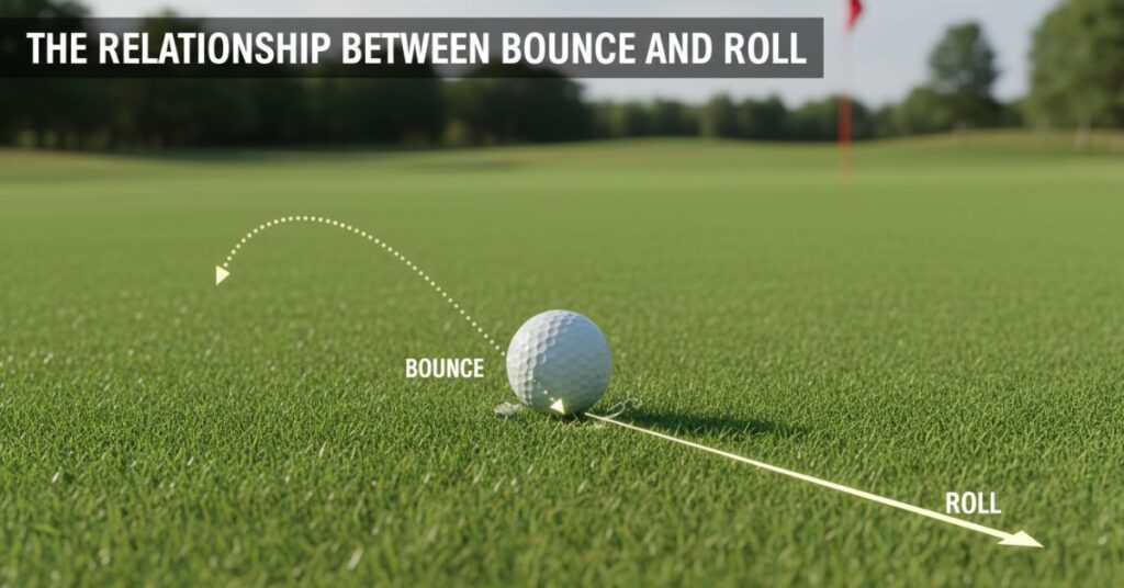 The Relationship Between Bounce and Roll in Golf ​